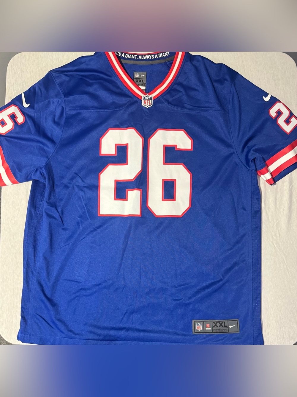 Saquon Barkley New York Giants Stitched Nike Limited NFL Jersey Size XXL